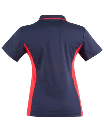 Picture of Winning Spirit, Ladies TrueDry Contrast S/S Polo